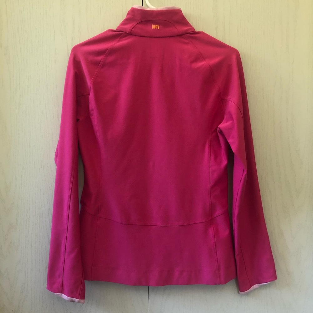 Lucy Tech Pink Full Zip Athletic Jacket - Picture 9 of 12